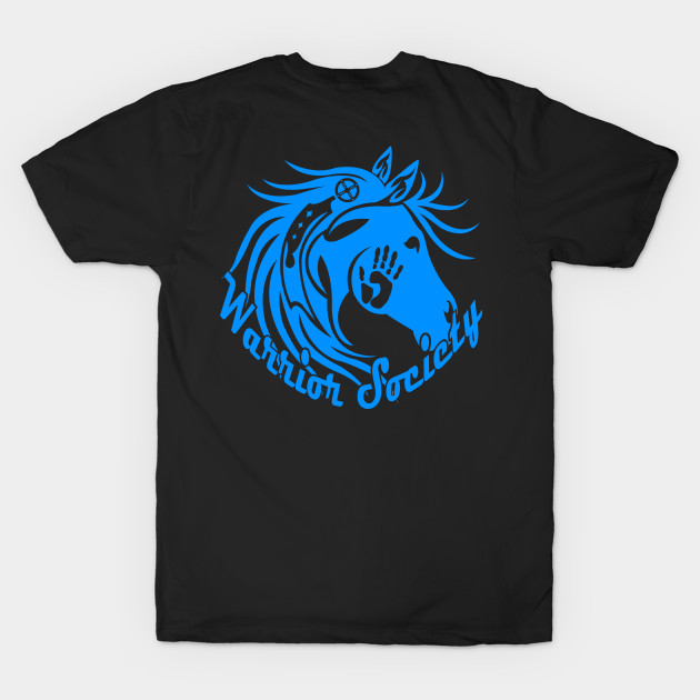 Warrior Society (Horse Blue) by melvinwareagle